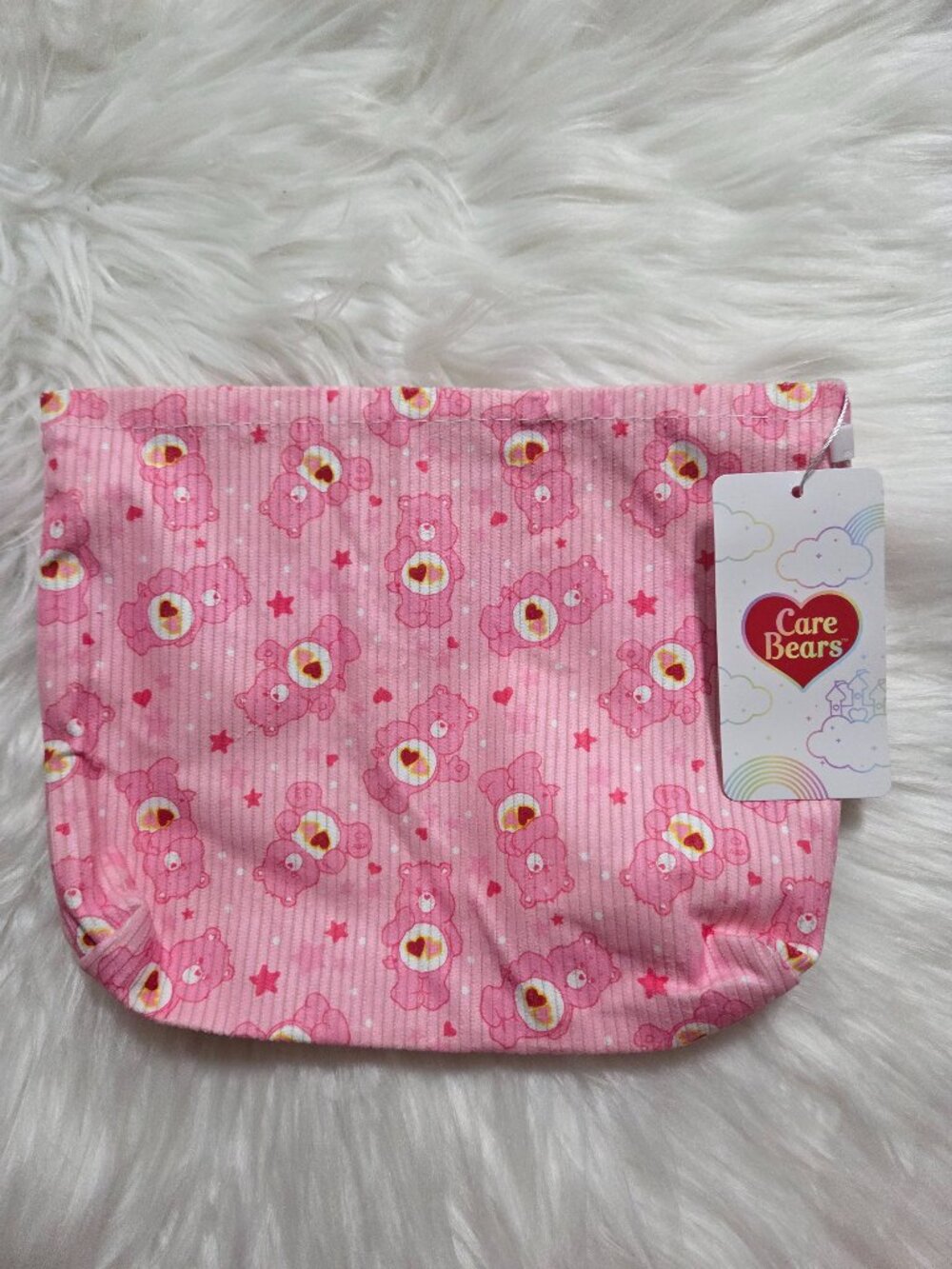 Care Bears Pink Zipper Pouch